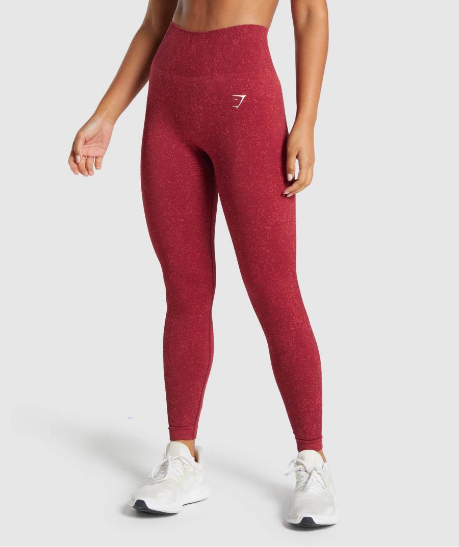 Damske Legíny Gymshark Adapt Fleck Seamless Bordove | FJ4983621